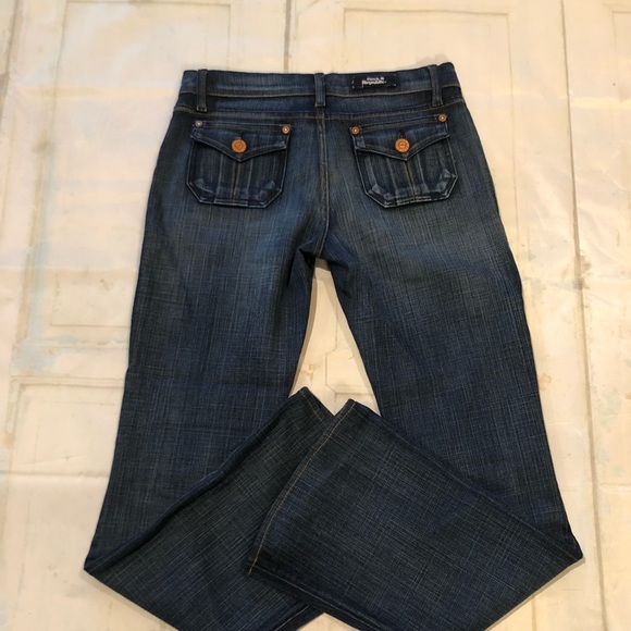Rock & Republic Flare Leg Jeans 27 flap pockets - Picture 3 of 8